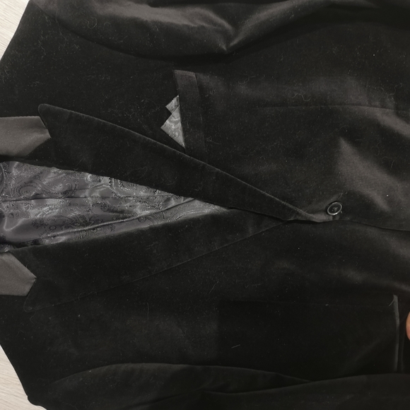 Mexx metropolitan black velvet tuxedo - Picture 4 of 11